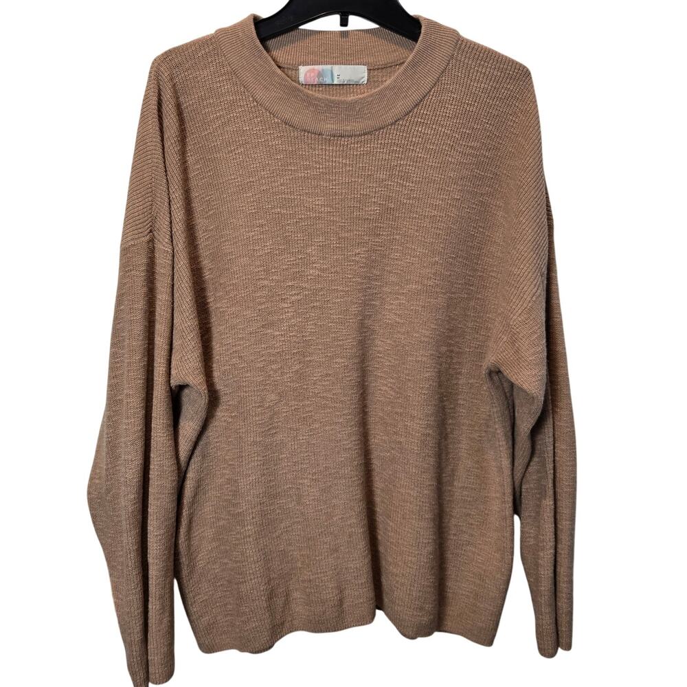 FP Beach tan sweater sz M